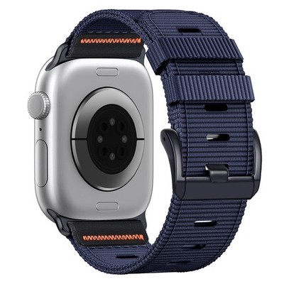 Sports Nylon Watch Strap for Apple Watch Band Ultra 3 49mm Series 11/10/9/8/7/SE