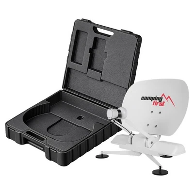 Camping First Satmex Mobil 3 Système Satellite Portable 3 Antenne Sat Vollauto - Photo 1/4