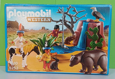 Playmobil Sammlung Set 5252 Western Indianer Yakari Pony Kleiner Donner B&auml;r
