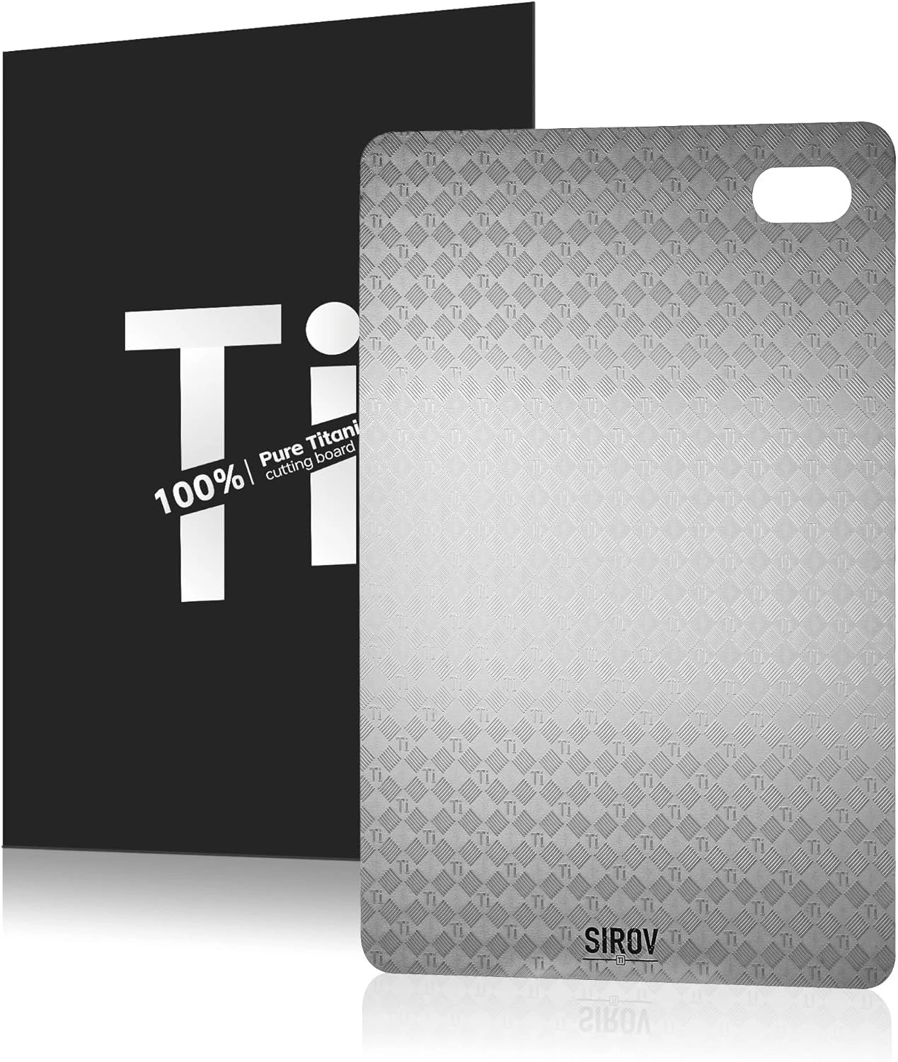 Katori Titanium Cutting Board, 100% Pure Titanium Cutting Boards for Kitchen,...