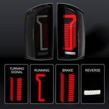 Full Led Tail Lights For 2007-2009 Dodge Ram 1500 2500 3500 Wstart-up Animation Full Led Tail Lights For 2007-2009 Dodge Ram 1500 2500 3500 Wstart-up Animation