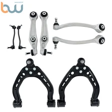 For 2012-20 Tesla S Suspension Front Upper Lower Control Arm Sway Bar Links 8PCS