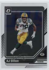2024 Panini Donruss Optic AJ Dillon #71 3h7