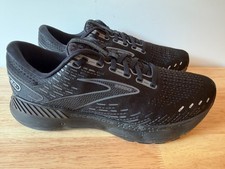 Brooks Glycerin GTS 20 Triple Black Running Shoes 1103831D020 Mens Size 11 D EUC