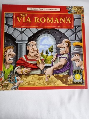 Via Romana Brettspiel Goldsieber Spiele 2008 guter Zustand vollständig