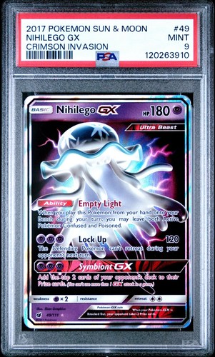 Nihilego-GX graded PSA 9 for sale on eBay