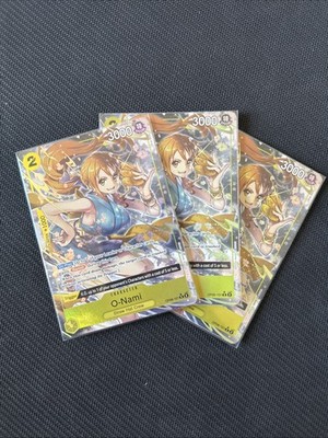 One Piece Card Game Wings of the Captain O-Nami Alt Art #OP06-101 English TCG