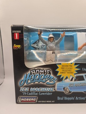 Lindberg Homie Hoppers Ice Machine '79 Cadillac Lowrider 1/25 Blue