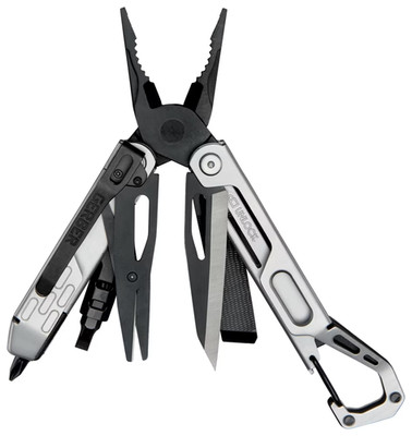 Gerber Stakeout Drive Multi-Tool 10 Tool Pliers Silver/Black 1077538