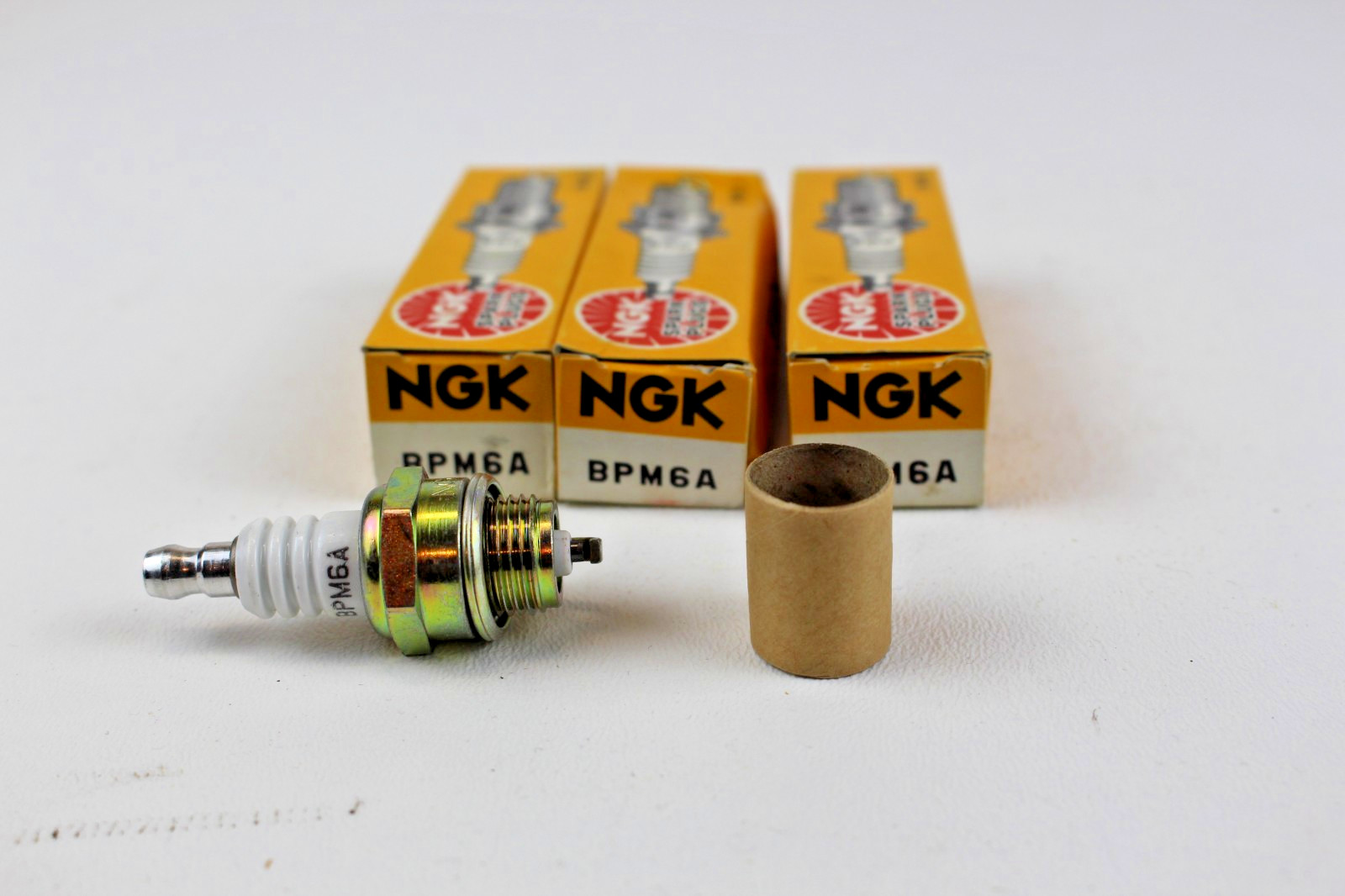3 pk NGK BPM6A  Spark Plugs NOS Made in Japan