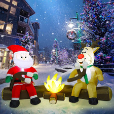 7FT L Christmas Inflatable Yard Decor