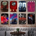 Rush Album Band metal Decor Poster Vintage Tin Metal Signs 8x12 Decorative Plaqu