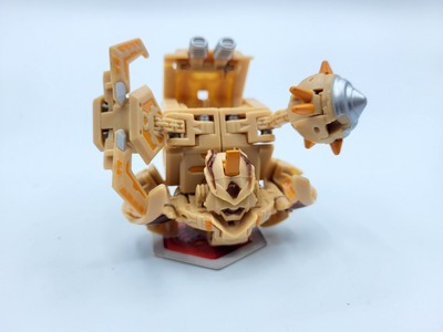 Bakugan B2 Subterra Strikeflier And Gold Rock hammer Gear Rare 