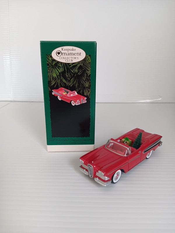 1958 Edsel Citation Convertible Hallmark Ornament