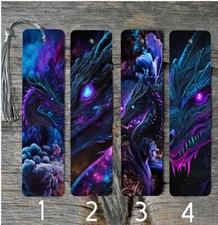 Dragon Themed Metal Bookmarks