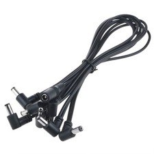 7 Way Daisy Chain Cable For Electric Guitar Effect Pedal Power Supply Cord Lead