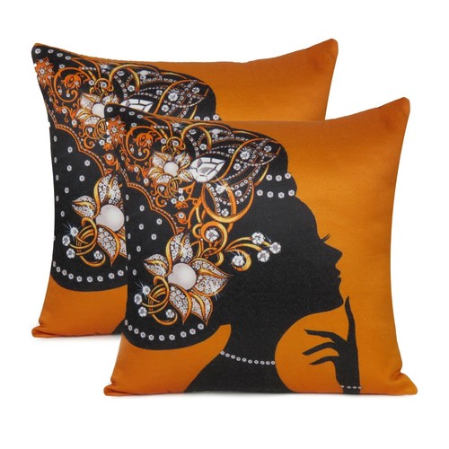 Cushion Cover Case Throw Pillow Decorative Living Room Square Home Décor- 2 Pcs - Picture 123 of 245