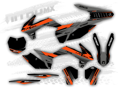 Kit Graphique NitroMX Pour KTM SX/SXF 125-450 (2013-2016) - Design Phoenix, Vinyle