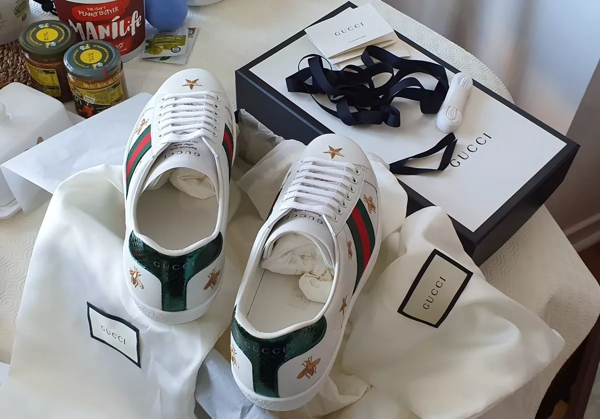 Gucci ace shop bee shoes