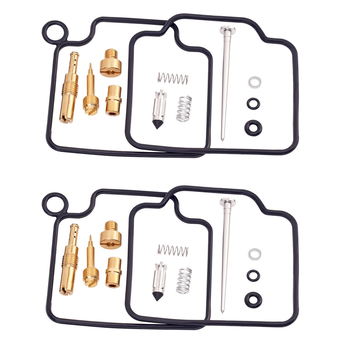 2-Set Carburetor Rebuild Kit – For Honda CMX250C Rebel & CB250 Nighthawk 250, Electric Choke