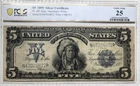 "INDIAN CHIEF" $5 Silver Certificate - Fr. 281 - PCGS Very Fine 25
