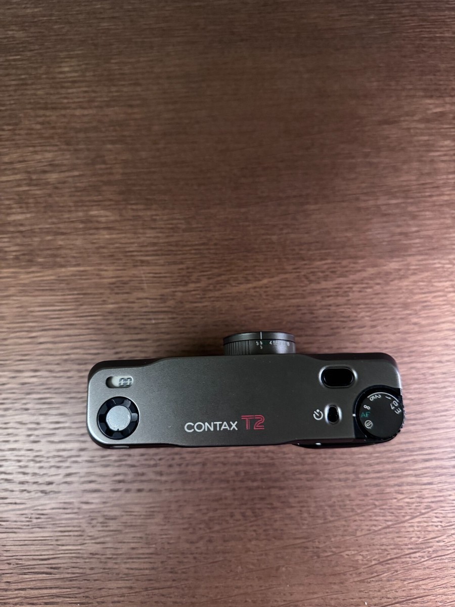 美品　CONTAX T2 CONTAX T2 GOLD 60 YEARS LIMITED EDITION POINT & SHOOT FILM
