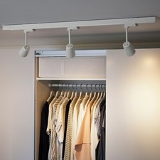 Ikea Skeninge Track Lighting system components connecting power leads 