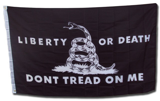 Bandera Dont Tread On Me Gadsden De 3 X 5 Pulgadas Para Exteriores