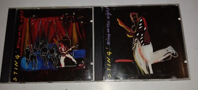 86 STING 2 CD set Bring on the Night 1 & 2 CD 1986 IN G+C FREE POSTAGE