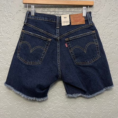 Pantaloncini Levi's 501 Mid-Thigh Denim taglia 24 - Foto 3 di 12