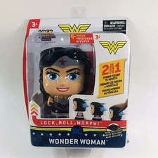 DC Wonder Woman Lock N’Roll Pals 2 In 1 Hybrid Figure. Drive Em Morph Vehicle