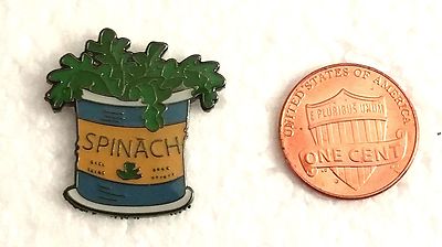 POPEYE SPINACH CAN with BLUE LABEL Lapel Pin