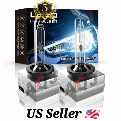 D1S D1R LED Headlight Bulbs 6000K cool White HID Xenon Conversion Kit 2PCS