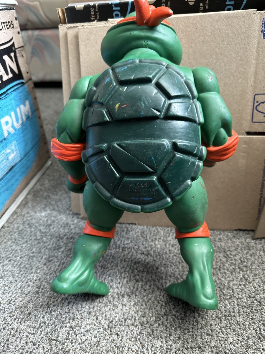Boîte Vide Vintage Playmates TMNT 1989 – Teenage Mutant Ninja Turtles – Pour Figurine