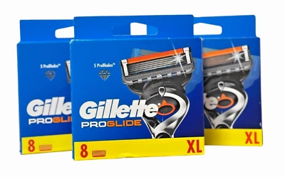 Gillette Proglide 8 XL Blades Cartridges | 16 / 24 / 32 Packs | 100% genuine