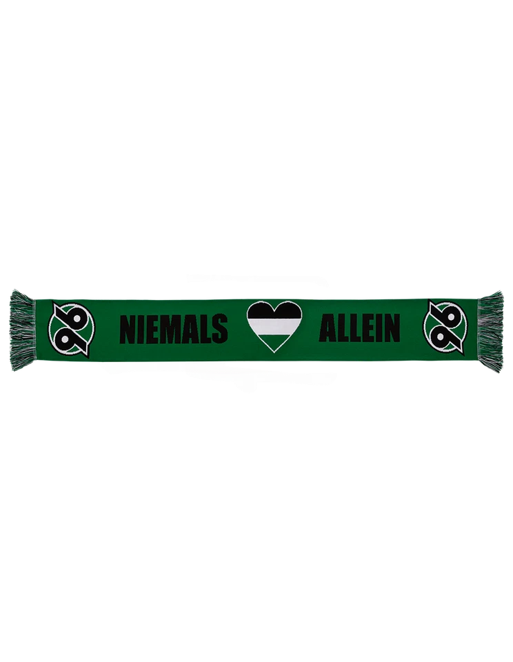 Hannover 96 Fanschal Schal Niemals Allein