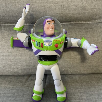 Disney Parks Toy Story 12'' Buzz Lightyear Interactive Talking Figure Works