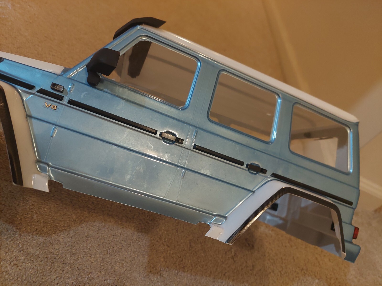 Shelf Queen Traxxas 8811 MercedesBenz G 500 Body TRX4 painted TRX4 1/