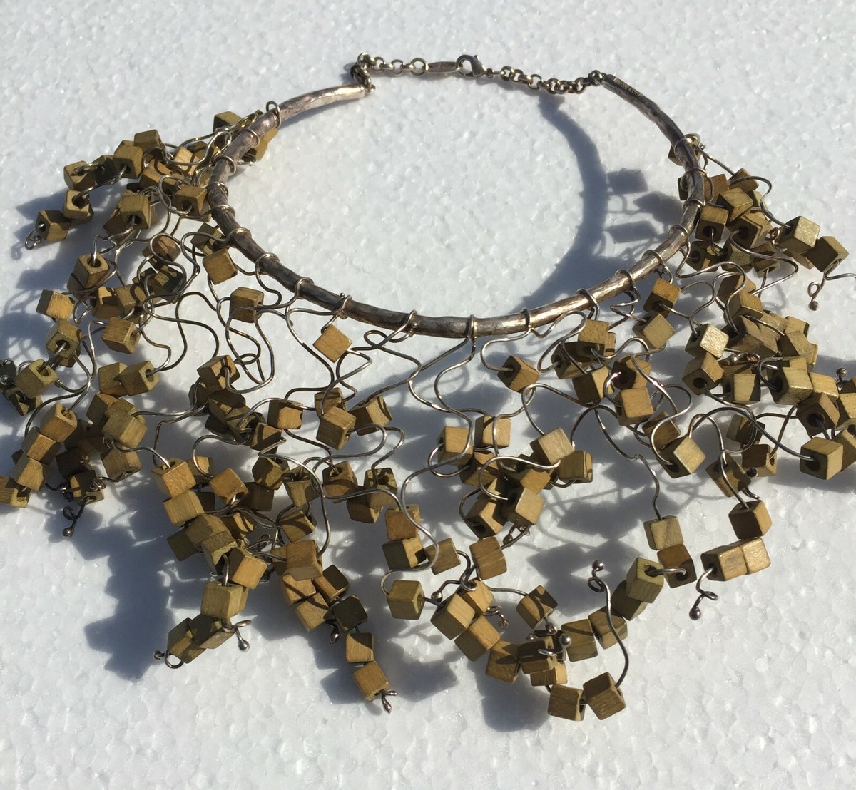 Collier Vintage Biche De Bere Paris - Création Française Designer, Pierre Topaze