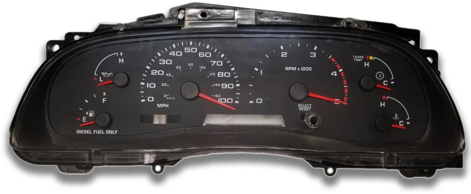 02-04 FORD Super Duty Instrument Cluster Speedometer Odometer *REPAIR SERVICE* - Image 2 of 4