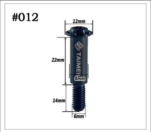 Tornillos de titanio M6 rosca Len 14 mm para bomba hidráulica de empuje de motocicleta Powerhouse - Imagen 17 de 29