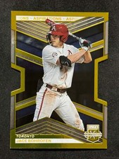 2023 Panini Elite Extra Edition Aspirations Gold #104 Jace Bohrofen 01/24