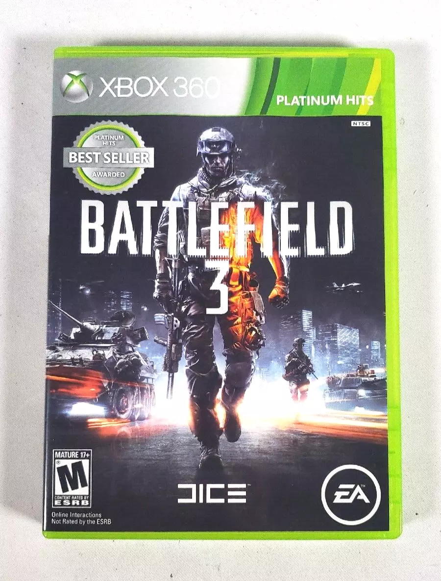 Battlefield 3 (Microsoft Xbox 360, 2011) for sale online