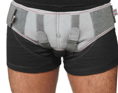 Hernia Belt Brace Double Compression Truss Pads Inguinal Support Belt for Men