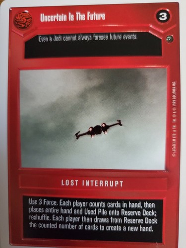 Star Wars CCG Dagobah WB UNLIMITED 2nd Tier Singles *Choose Your Card* SWCCG - Picture 56 of 63