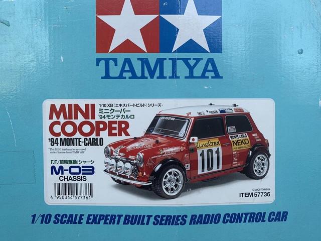 Tamiya Rover Mini Cooper 94 Monte Carlo Plated Wheel 1 10 Rc Car M05 For Sale Online Ebay