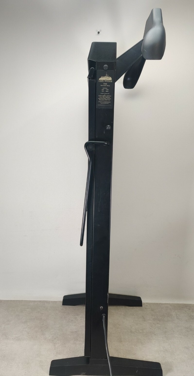 Corby 3000 Electric Trouser Press Mahogany Tested Working, Great