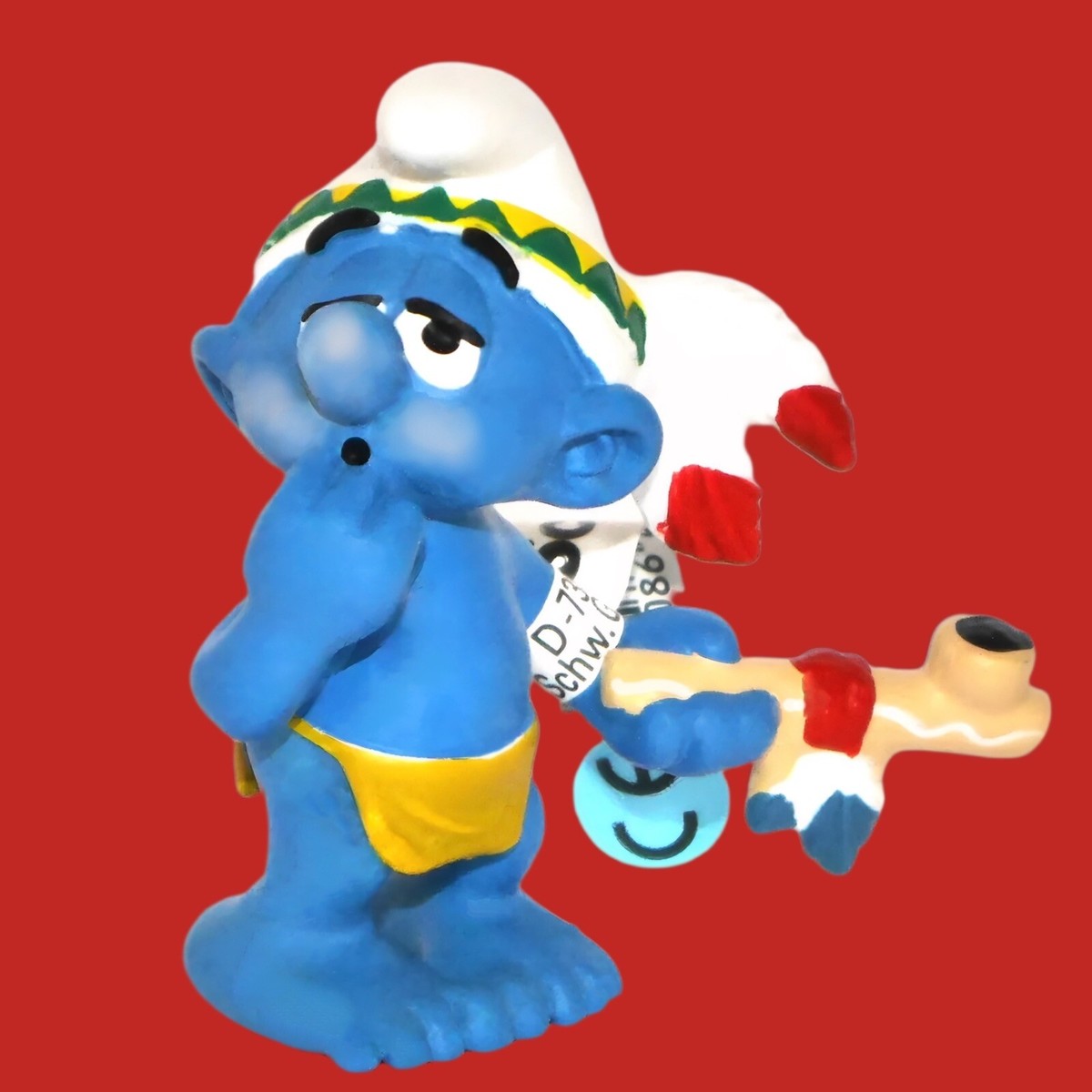 SMURF vintage スマーフ 貯金箱　90年代　レア　アメリカ製 2025年最新】スマーフ 貯金箱の人気アイテム - メルカリ