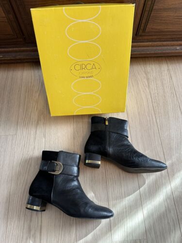 Circa By Joan And David Luxe Series Xetro Boot - Black - Size 7 1/2 - Picture 1 of 3