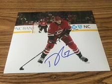 Trevor van Riemsdyk Autographed 8x10 Photo Carolina Hurricans Blackhawks
